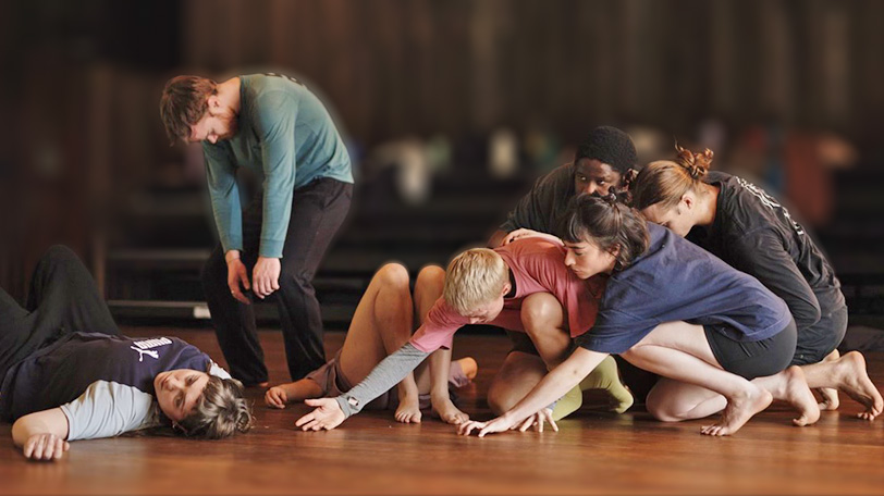 CURRENT RESIDENCIES Actors from "Story Assembly" in rehearsal