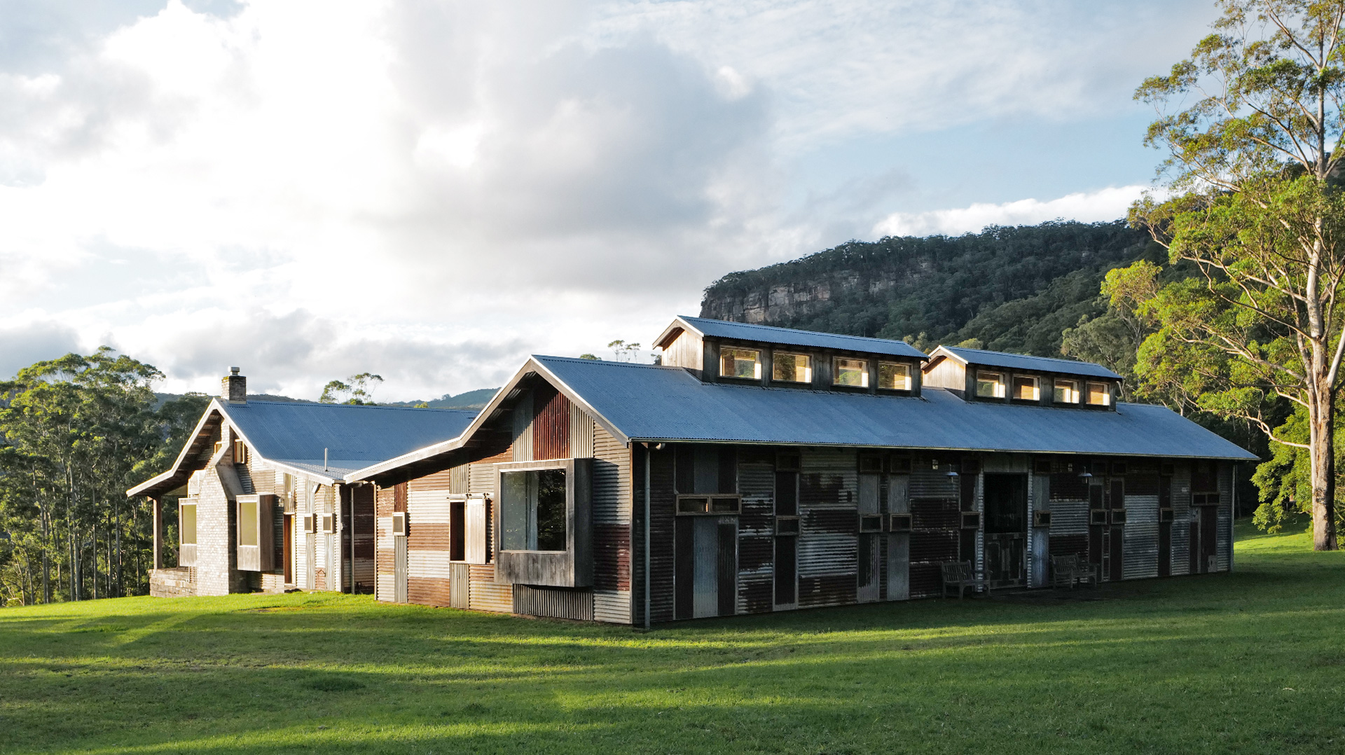 View outside looking north